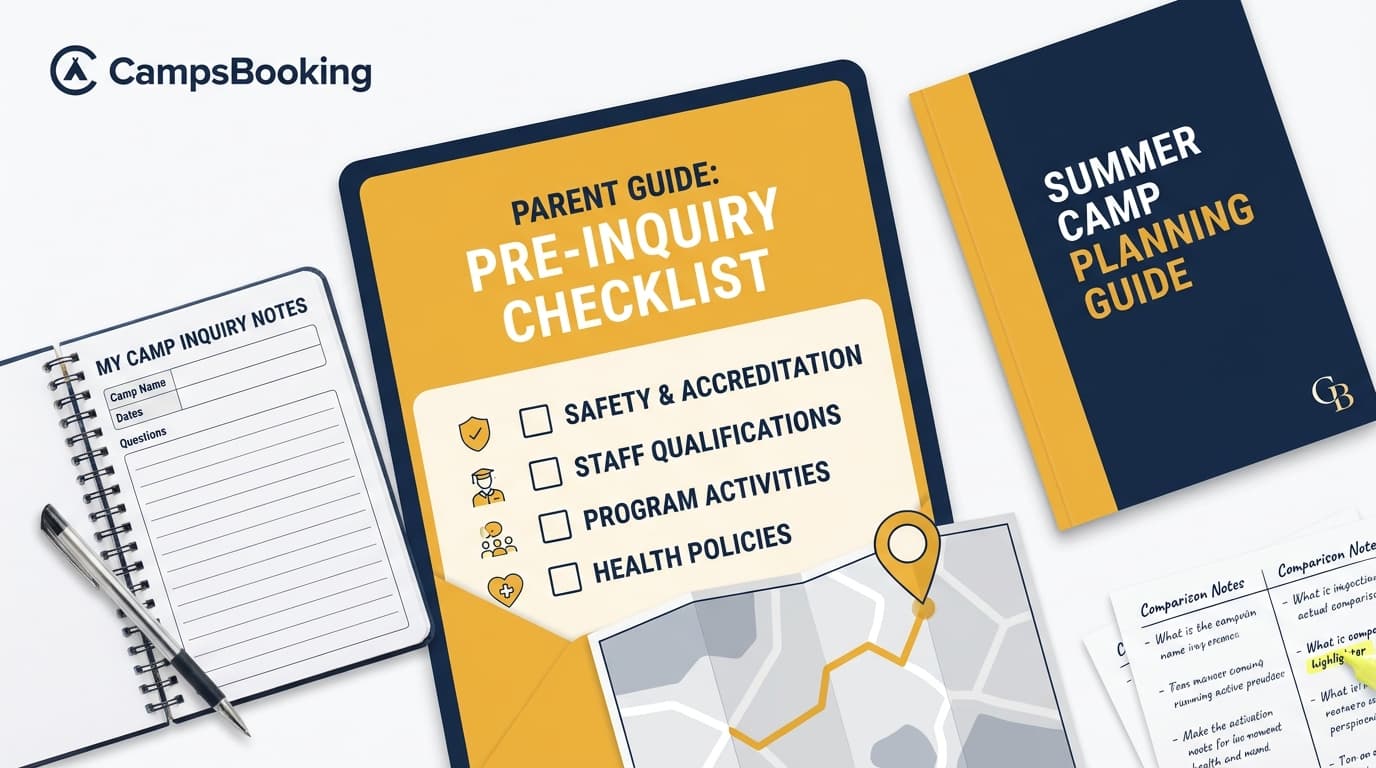 Summer Camp Inquiry Checklist: What Parents Should Check First — cover image