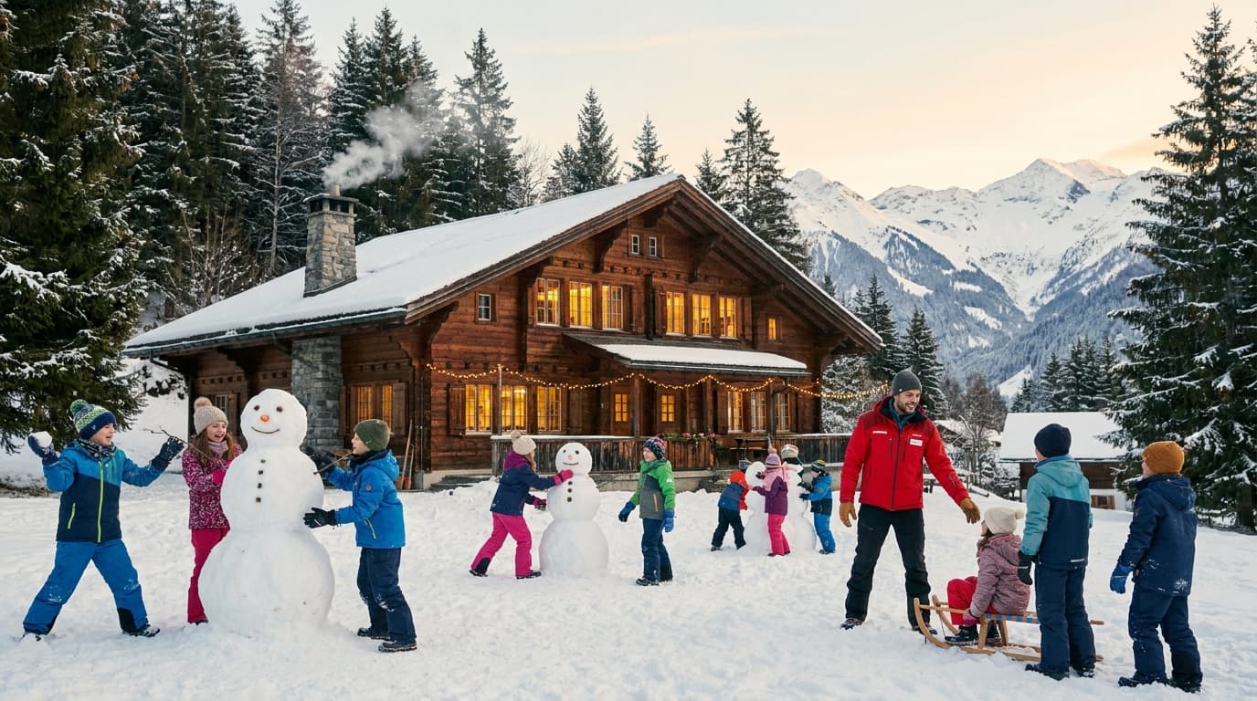 Winter Camps in Switzerland for Kids Under 10 — cover image