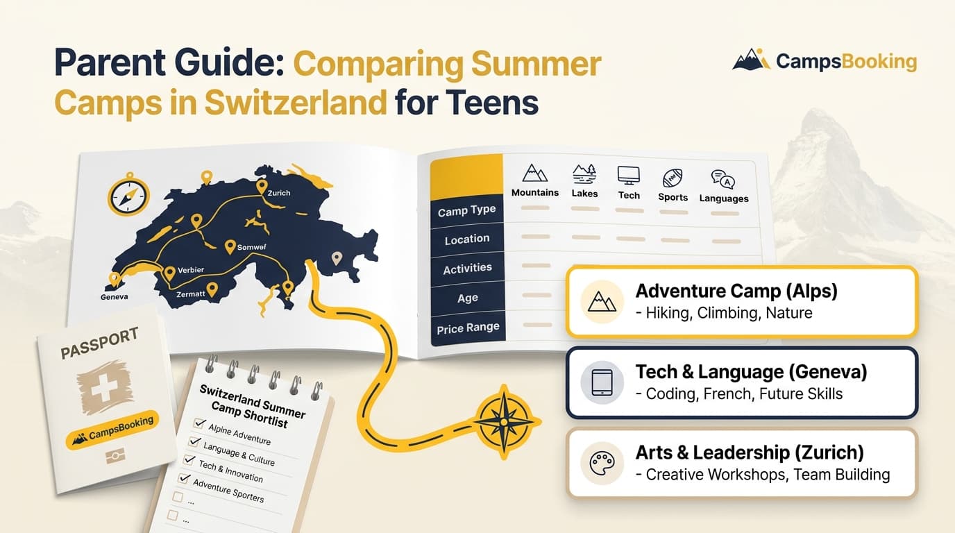 Best Summer Camps in Switzerland for Teens: What to Compare — cover image