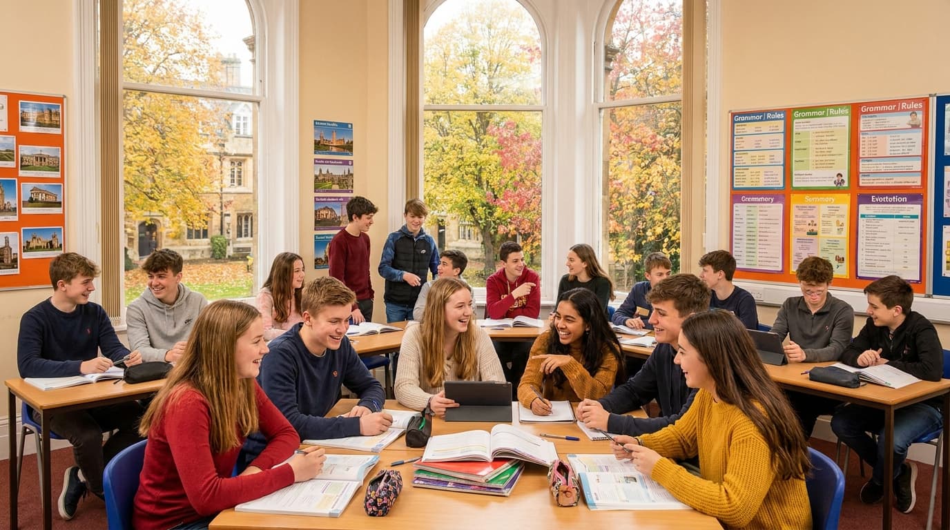 Off-Peak English Courses in the UK: A Guide — cover image